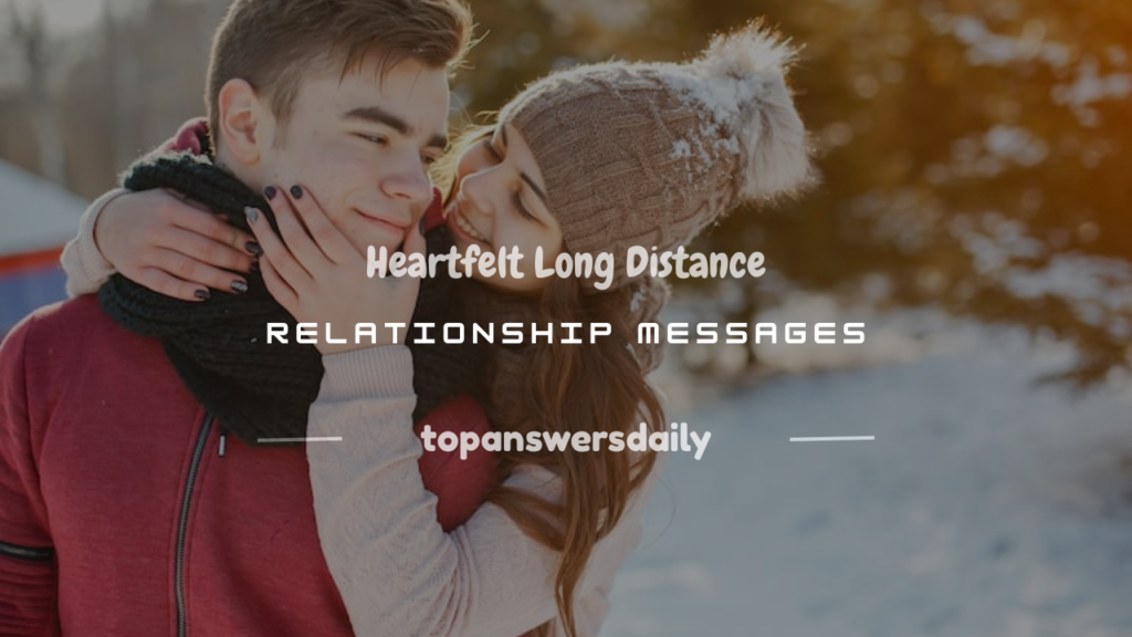 message for distance relationship