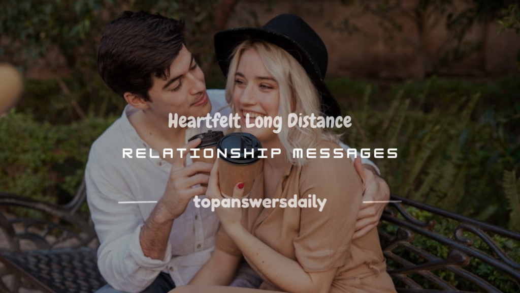 message for distance relationship